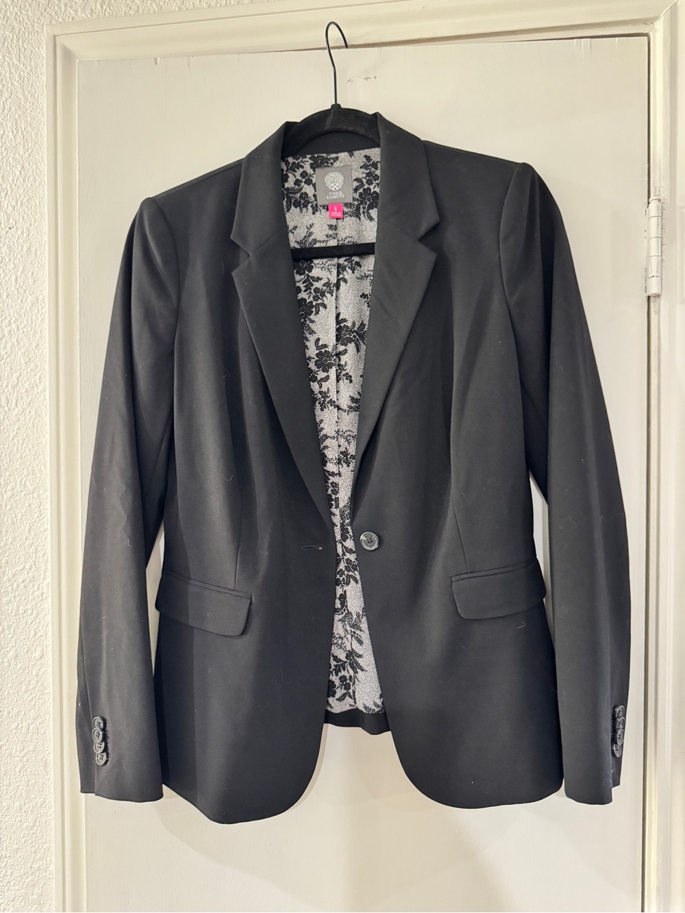 Vince Camuto Women's One-Button Tailored Blazer